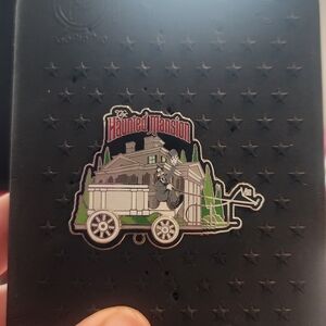 The Haunted Mansion Disney Pin - Green & Black Enamel Carriage Design *FLAWED